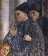 Fra Filippo Lippi Details of The Celebration of the Relics of St Stephen and Part of the Martyrdom of St Stefano painting